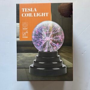 Orbit | Tesla Coil Light | Plasma Round Electric Bolt Touch Light Nostalgia NWT